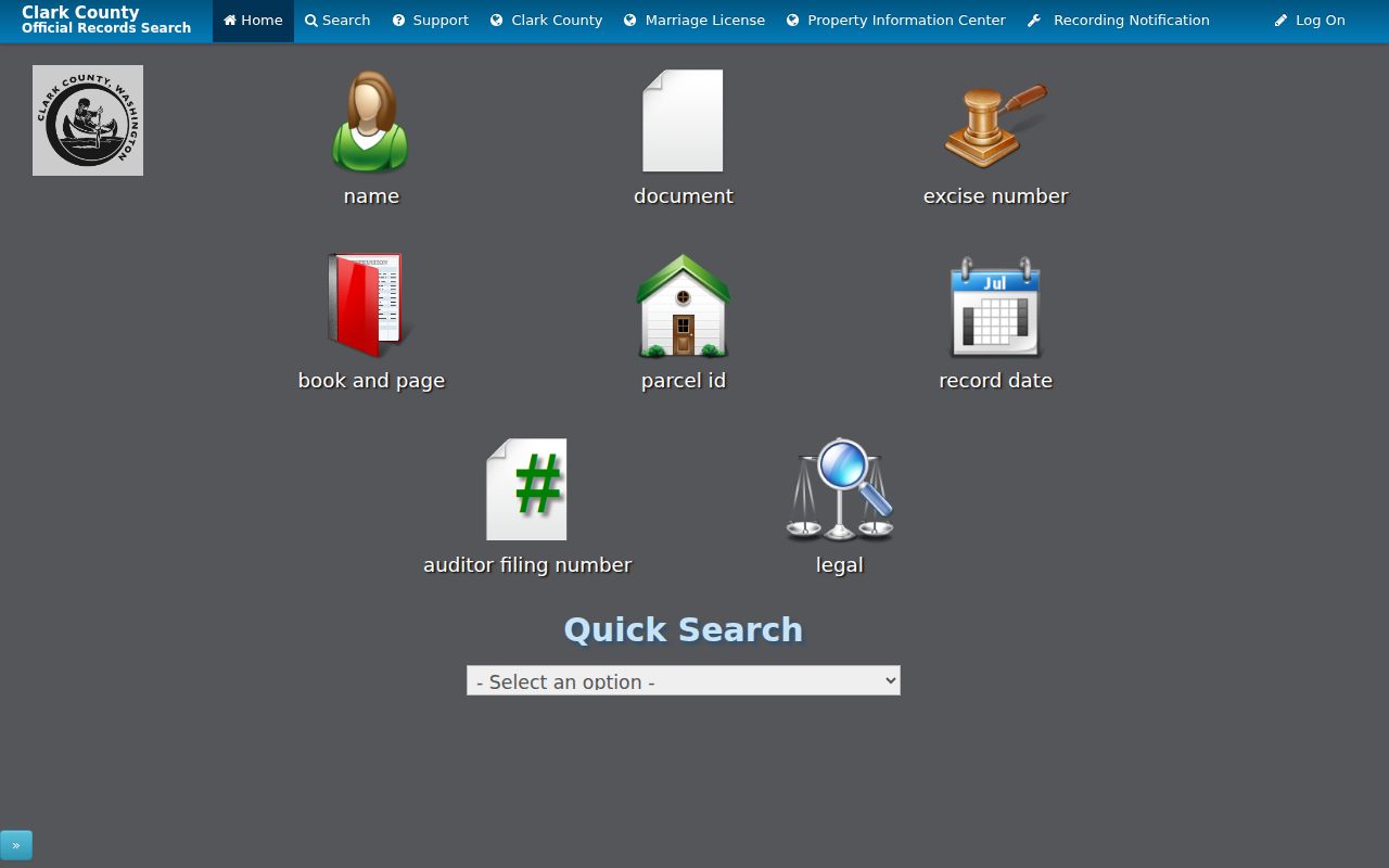 Hazel Dell residents directory Landmark deed index